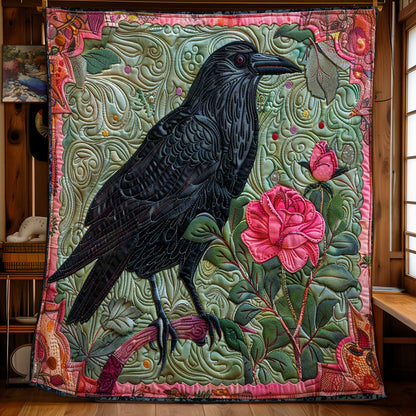 Crow Floral Retreat WN2108147CL Quilt