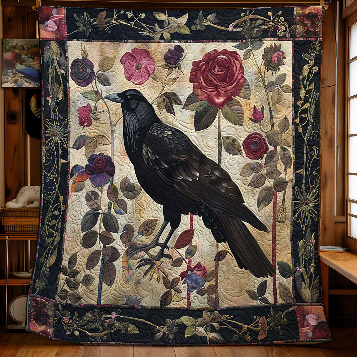 Crow Rose Glade WN2108149CL Quilt