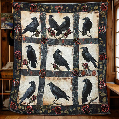 Crow Rose Path WN2108164CL Quilt