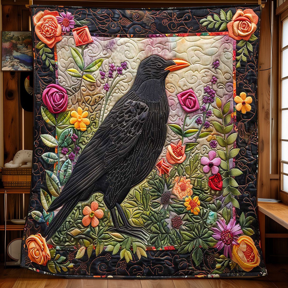 Crow Thorn Garden WN2108152CL Quilt