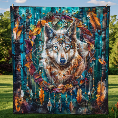 Crytal Wolf WM2308077CL Quilt