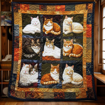 Cuddly Cats WN2108021CL Quilt