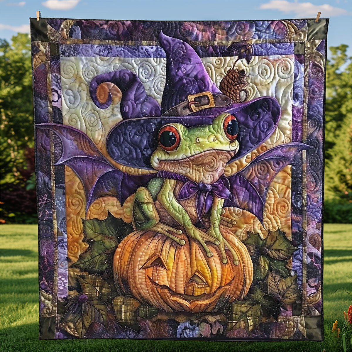 Dark Frog WM2308061CL Quilt