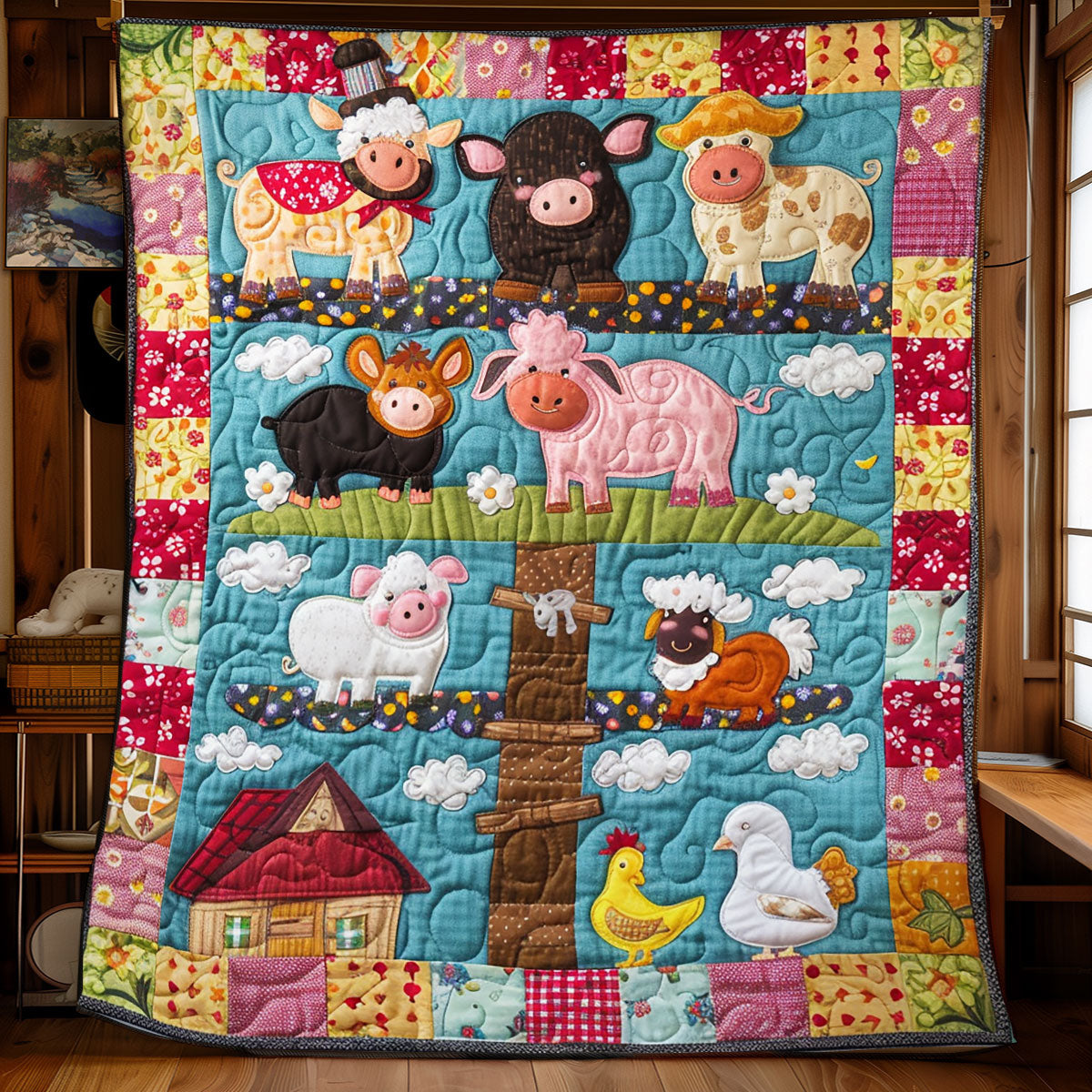 Delightful Homestead WN2208118CL Quilt