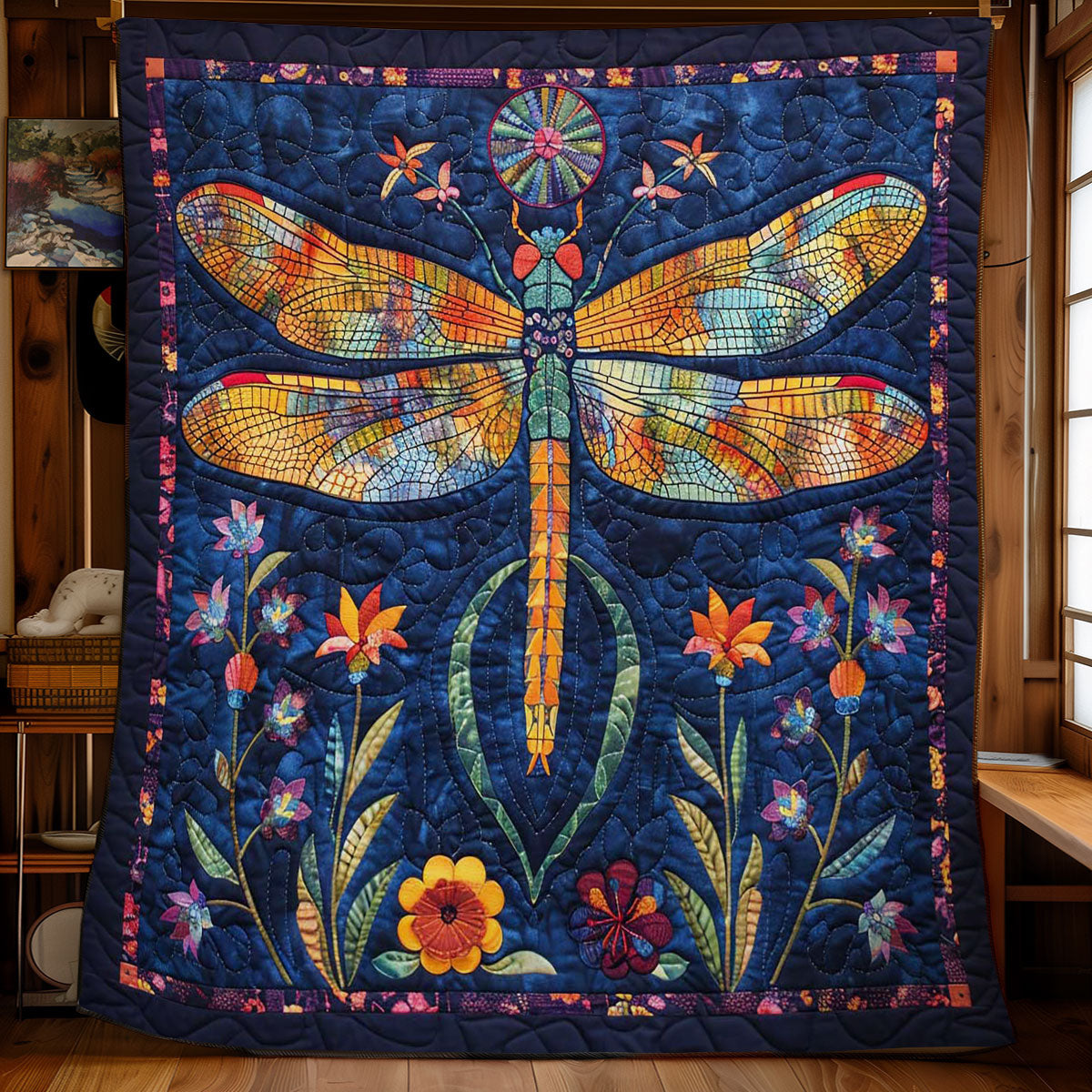 Dragonfly Illusions WN2808028CL Quilt