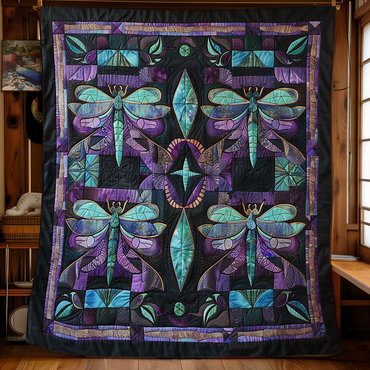 Dragonfly Serenade WN2708038CL Quilt