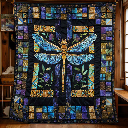 Dragonfly's Crystal Wings WN2808038CL Quilt