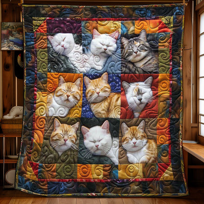 Drowsy Cats WN2108032CL Quilt