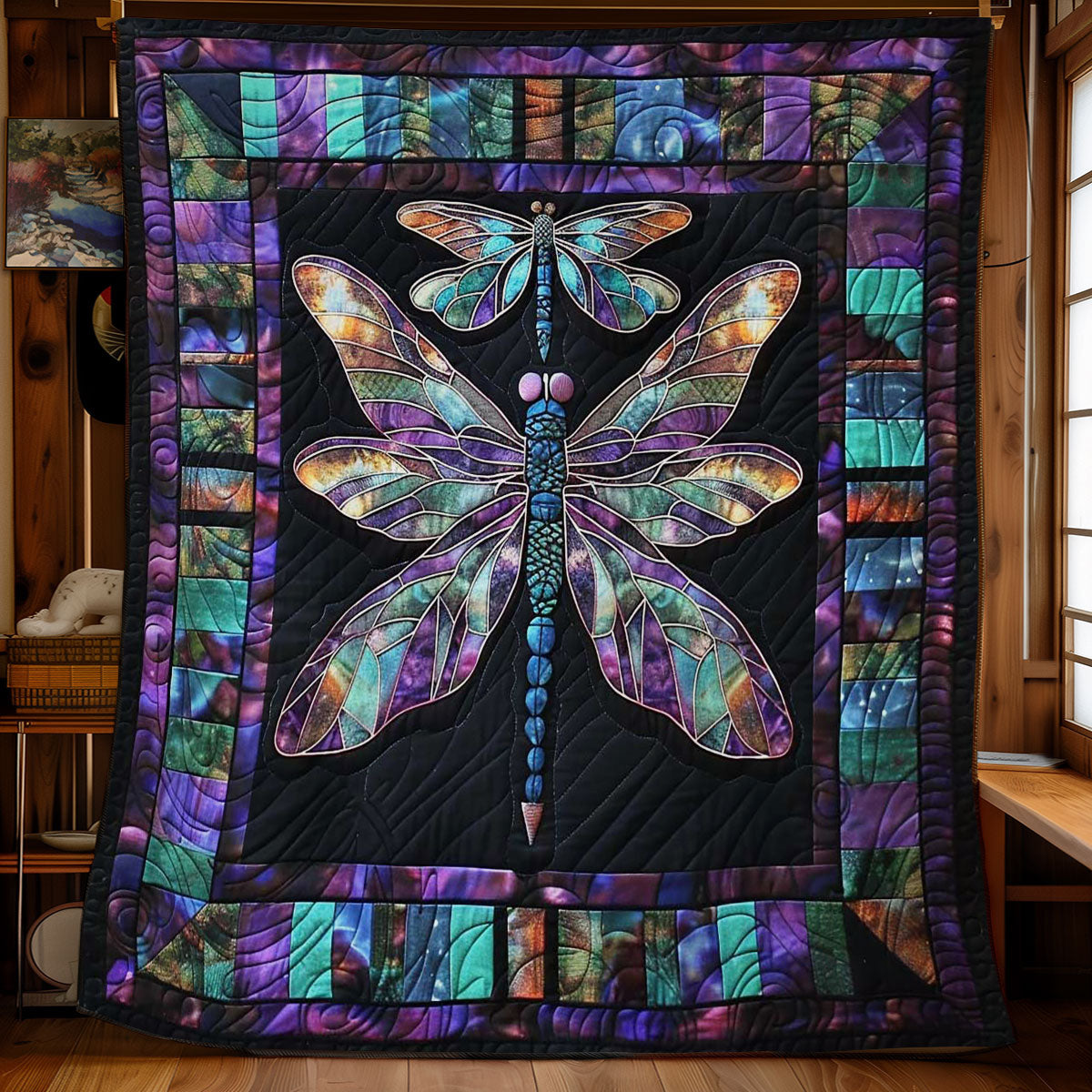 Enchanted Dragonfly WN2708037CL Quilt