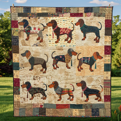 Enthusiastic Dogs WM2308025CL Quilt