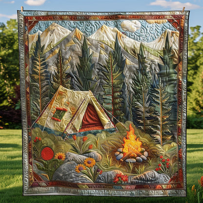 Fire On Forest WM2308042CL Quilt