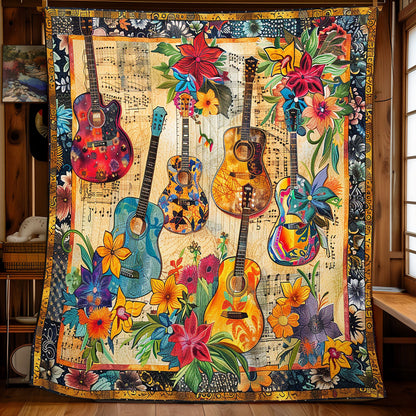 Flower Jam Session WN2208139CL Quilt