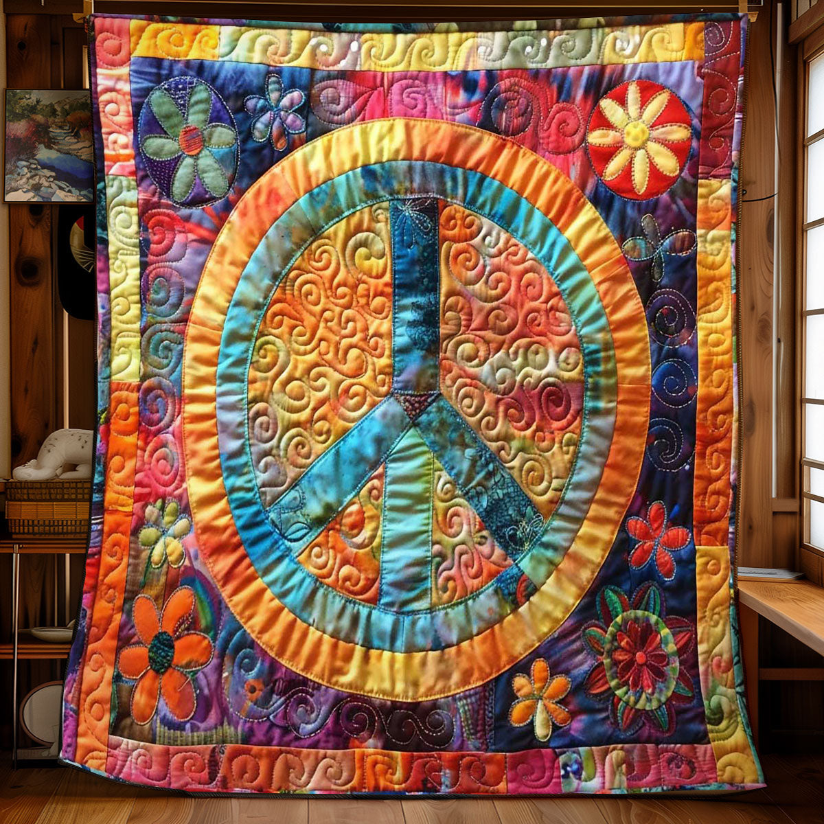 Flower Peace Comforter WN2108039CL Quilt