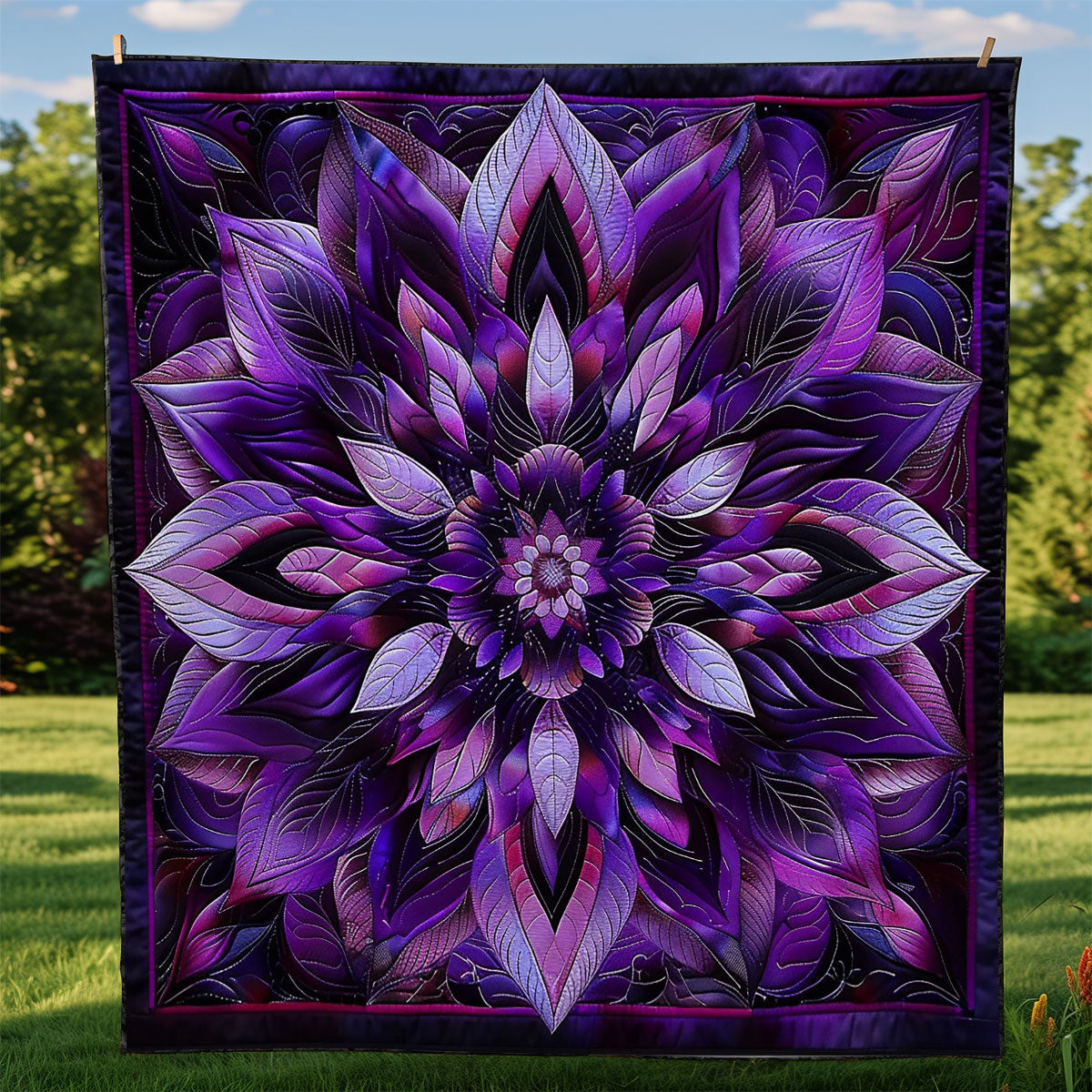 Flower WM0509018CL Quilt