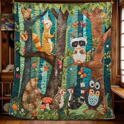 Forest Friends Adventure WN2608019CL Quilt