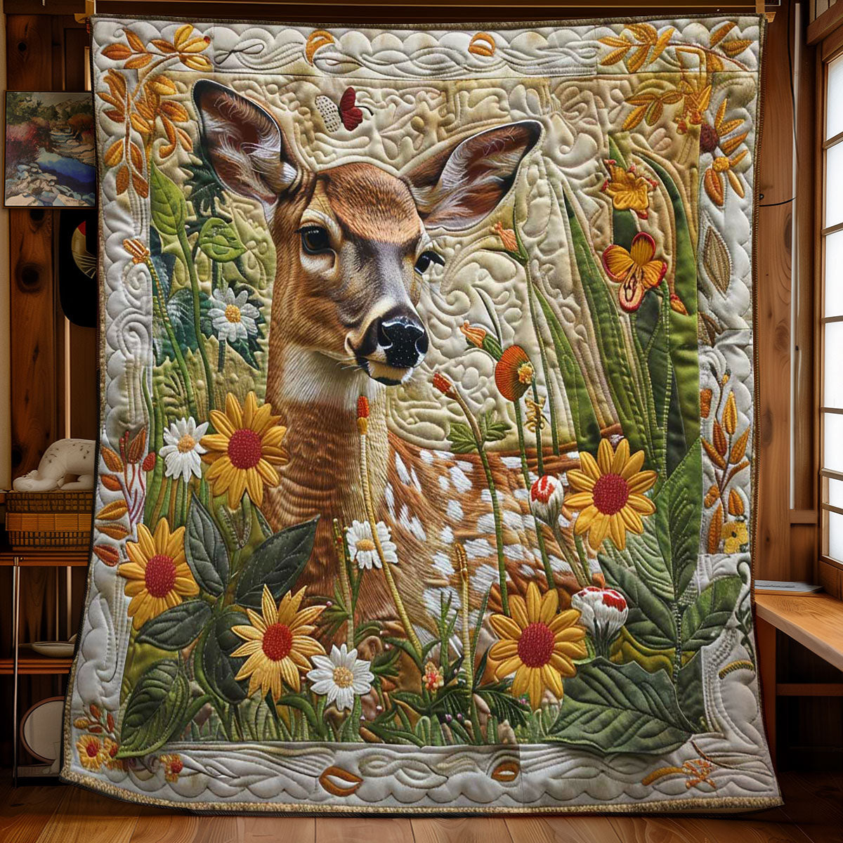 Giraffe Sanctuary WN2108138CL Quilt