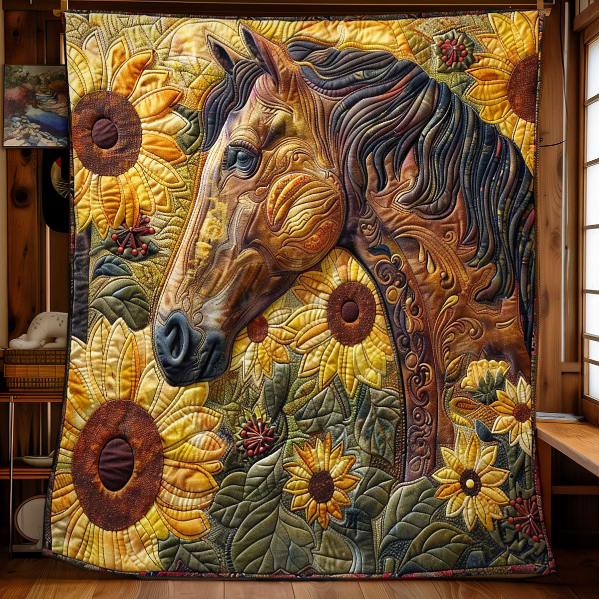 Golden Horse WN2108046CL Quilt