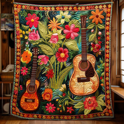Harmony Guitar Garden WN2208130CL Quilt