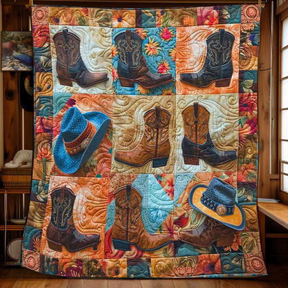 Hats And Boots WN2108059CL Quilt