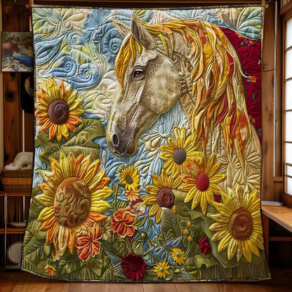 Horse's Sunny Ride WN2408178CL Quilt