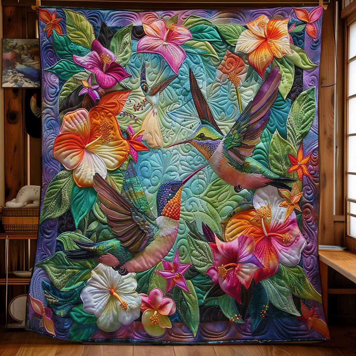 Hummingbird Harmony WN2708059CL Quilt