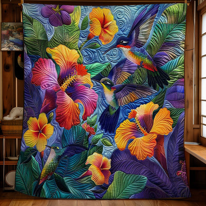 Hummingbird Oasis WN2708053CL Quilt