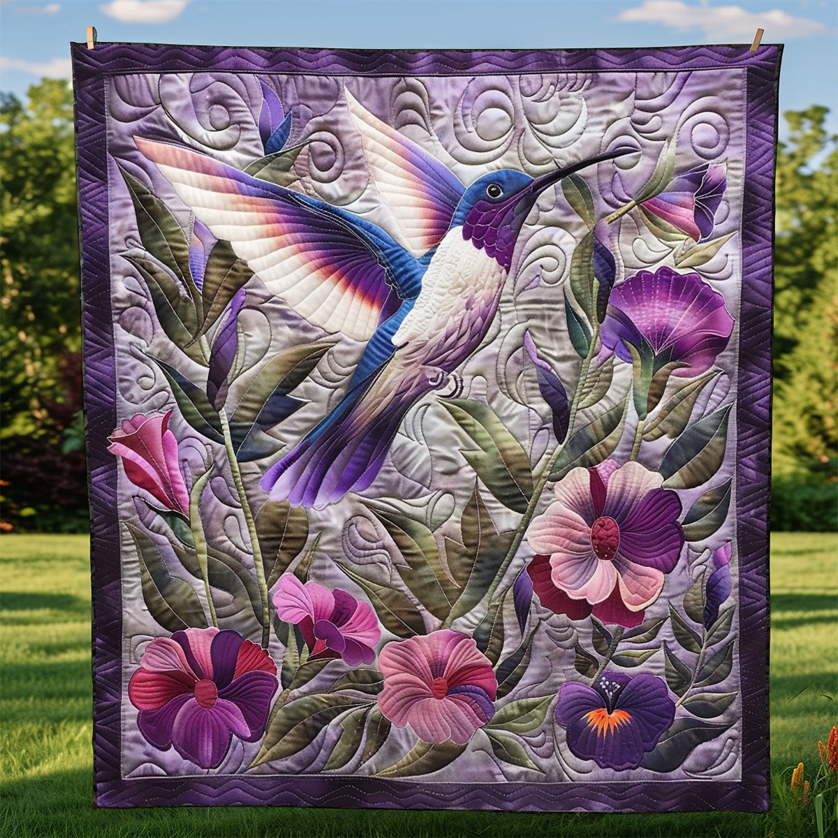 Hummingbird WM2808004CL Quilt