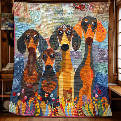 Innocent Dachshund WN2208071CL Quilt