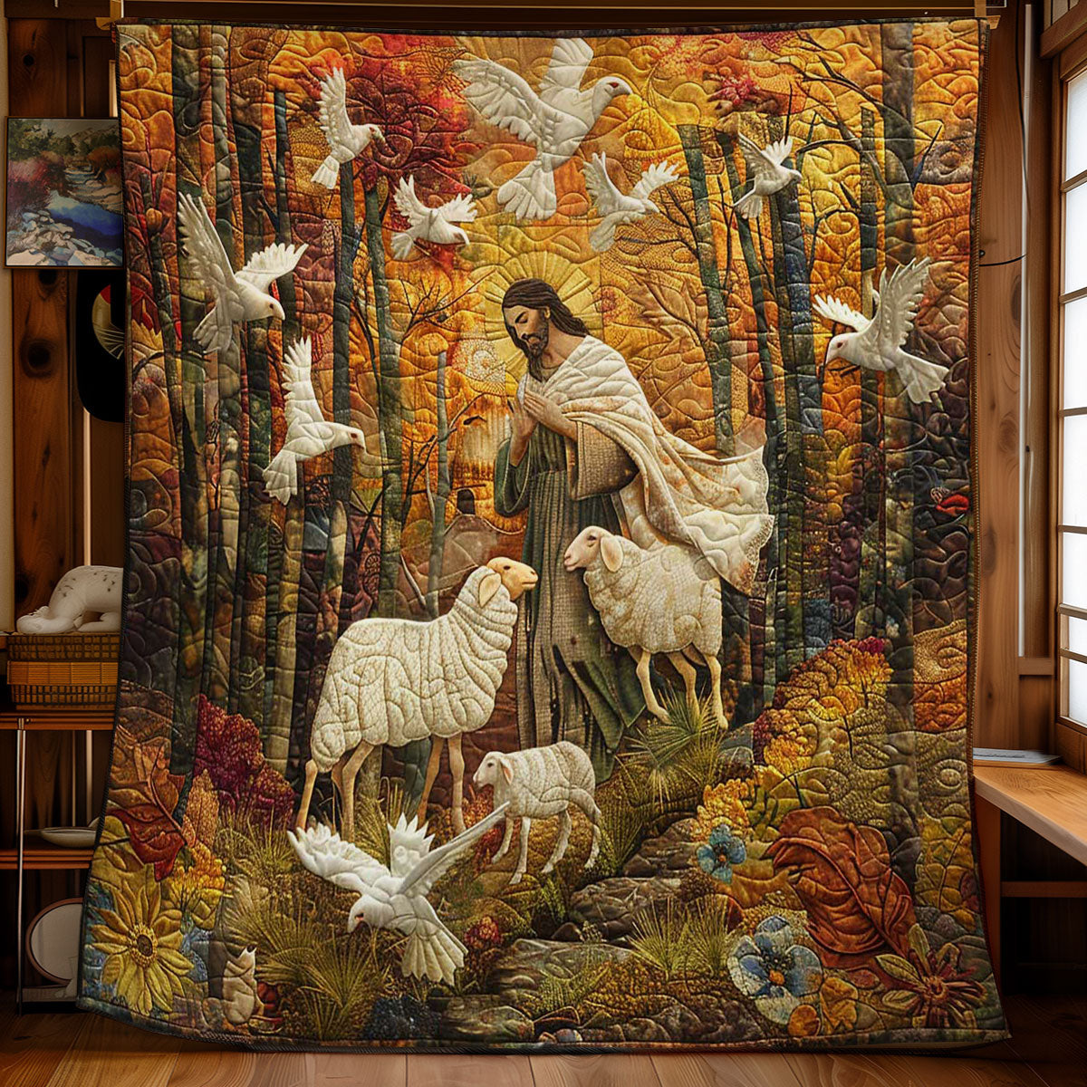 Jesus Hope And Light WN2808004CL Quilt