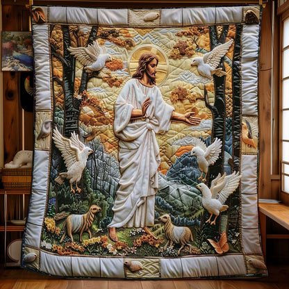 Jesus Light In The Darkness WN2808008CL Quilt