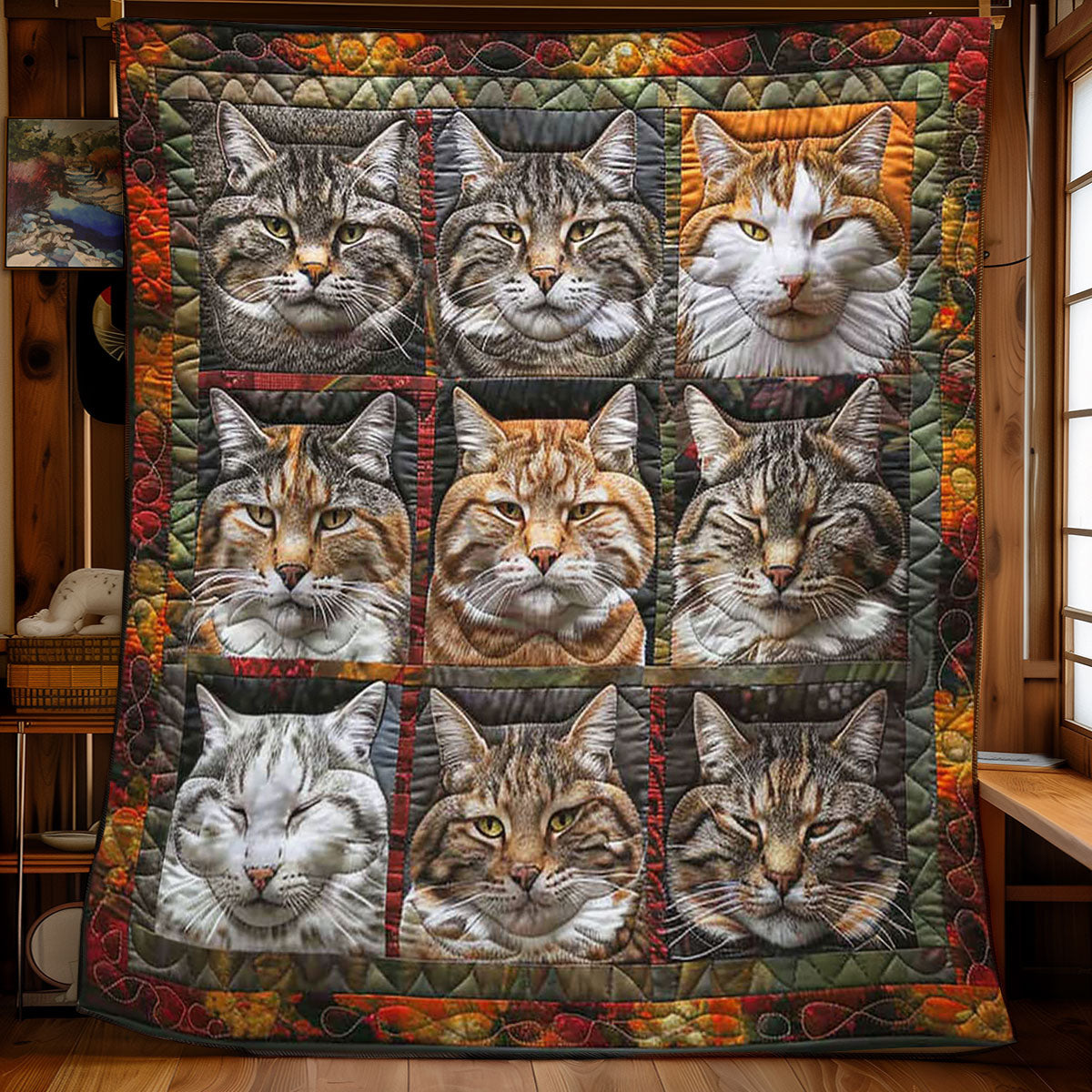 Lazy Cats Lounge WN2108129CL Quilt