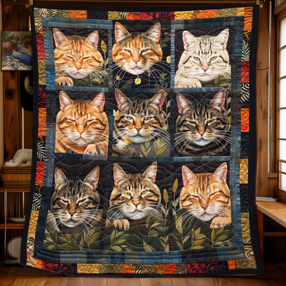 Lovable Cats Wrap WN2208019CL Quilt