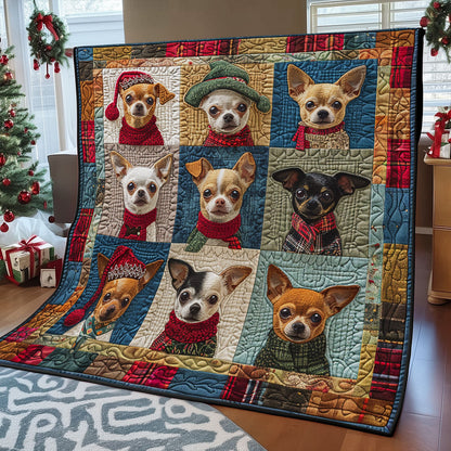 Lovely Chihuahua SR1608004CL Quilt