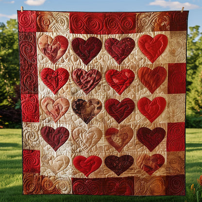 Lovely Heart WM0909011CL Quilt