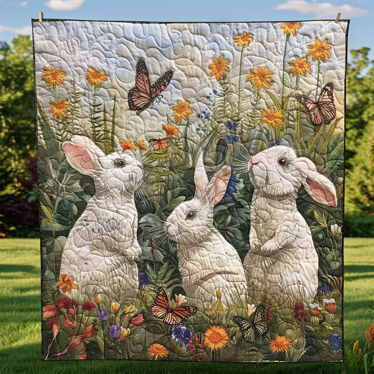 Lovely Rabbit WM3008026CL Quilt