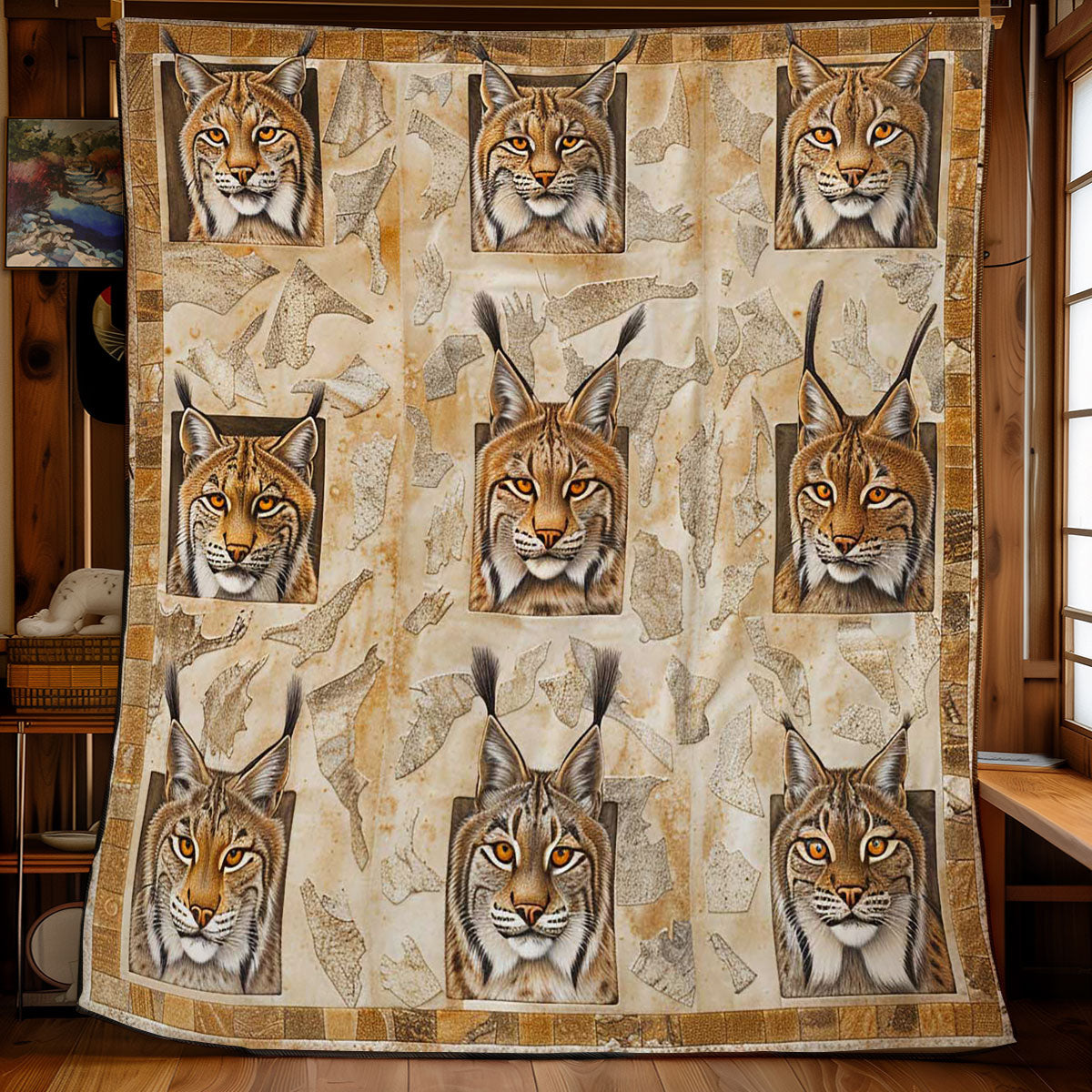 Lynx Rufus Habitat WN2108128CL Quilt