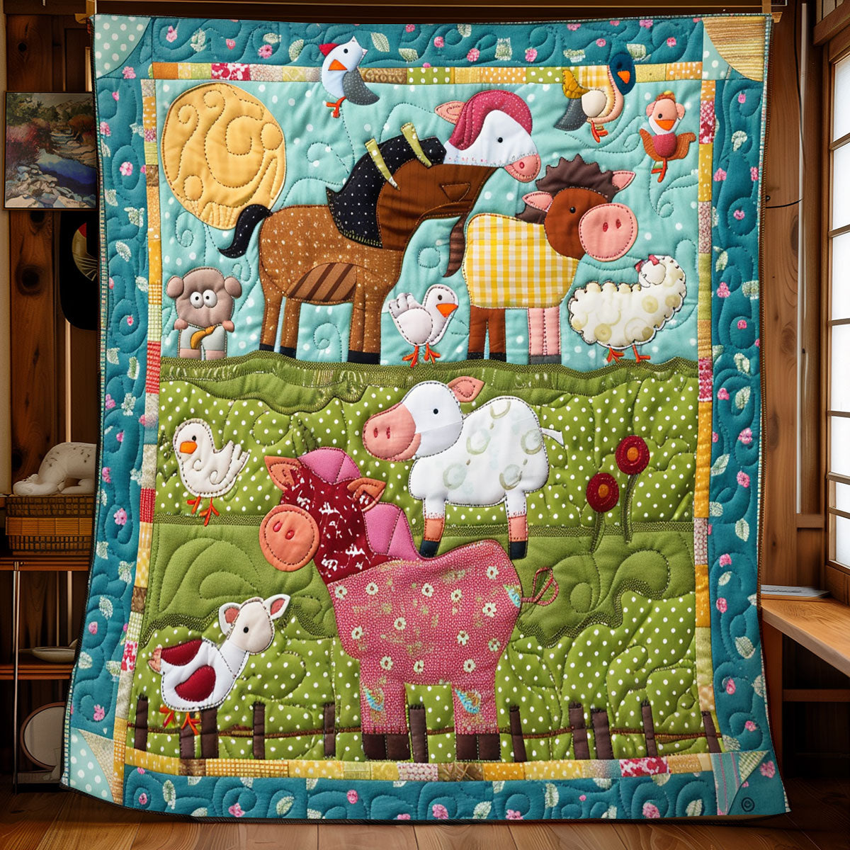 Merry Meadow WN2208113CL Quilt