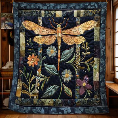 Mystical Dragonfly Dance WN2808032CL Quilt