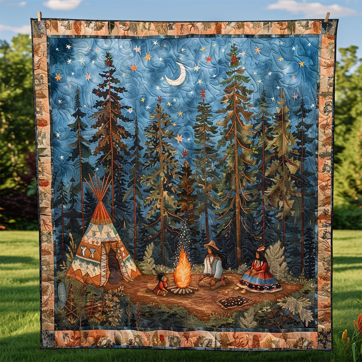 Night Fire WM2808084CL Quilt