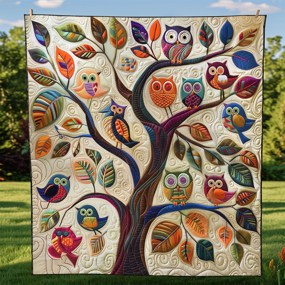 Night Tree WM0509021CL Quilt