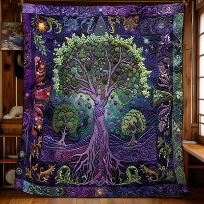 Night’s Tree Of Life WN2408164CL Quilt