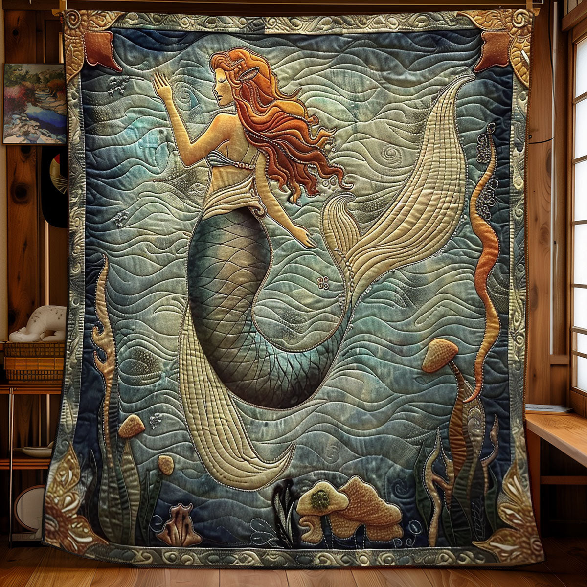 Ocean Siren WN2208149CL Quilt