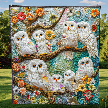 Owl Family WM2808030CL Quilt