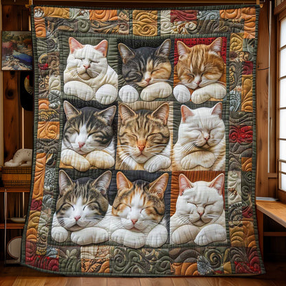 Placid Cats WN2108035CL Quilt