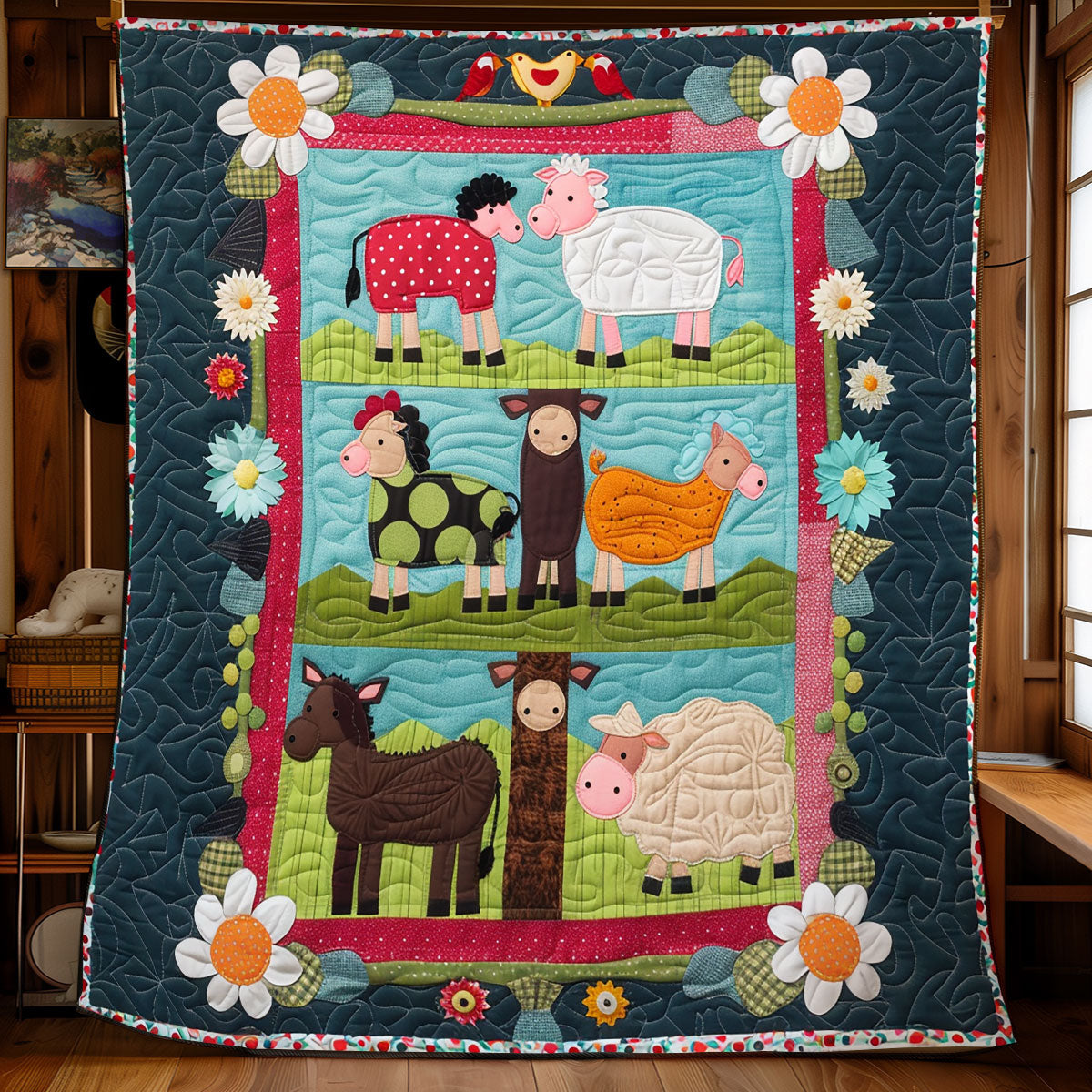 Playful Pasture WN2208115CL Quilt