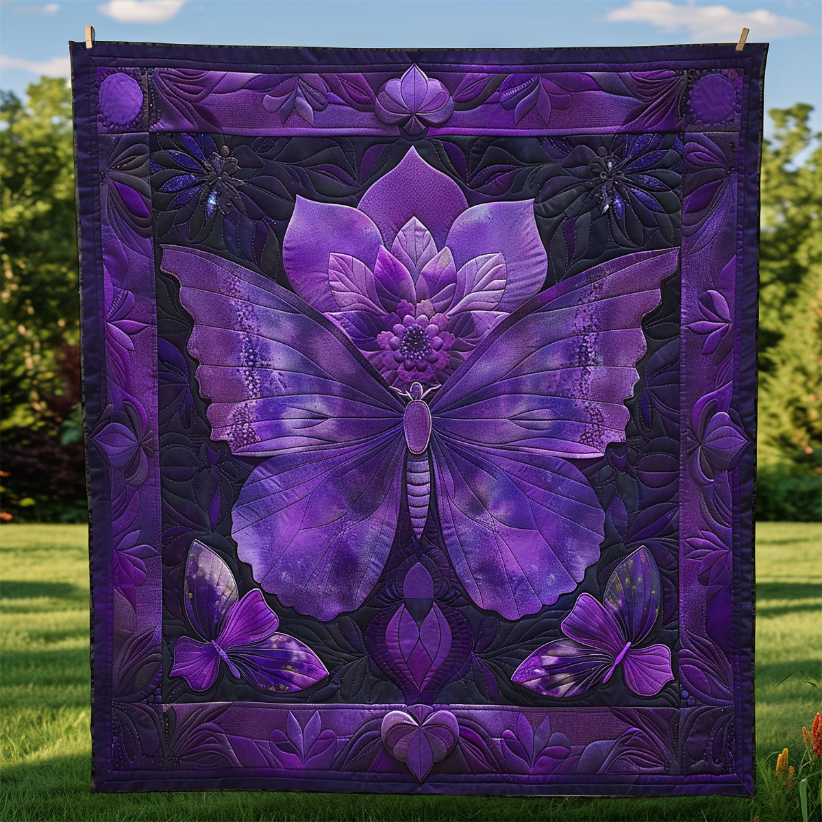 Purple WM2308095CL Quilt