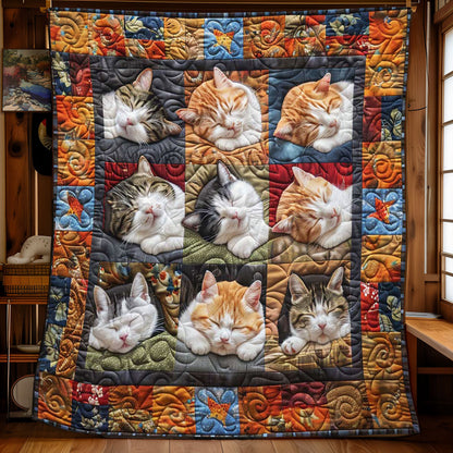 Quiet Cats WN2108026CL Quilt