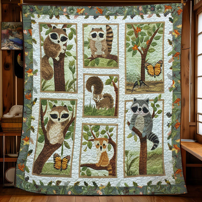 Raccoon Rendezvous WN2208105CL Quilt