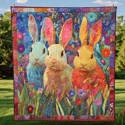 Rainbow Rabbit WM3008027CL Quilt