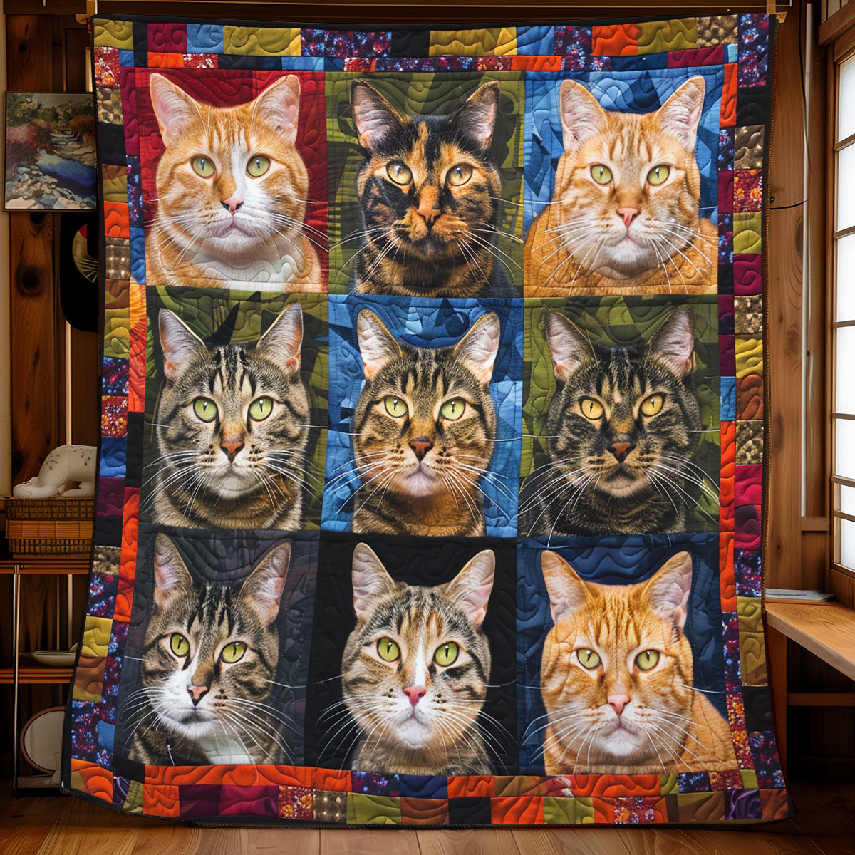 Rebel Cats WN2208030CL Quilt